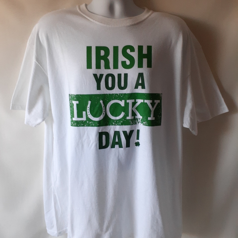 Walnut & 39th Irish you a lucky day men's t-shirt